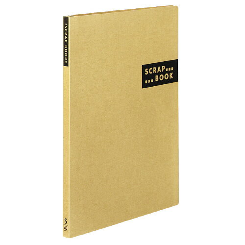 スクラップブックS（スパイラルとじ）　B4縦　茶 ラ-414S【コクヨ】