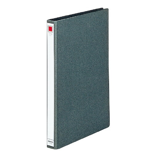 スプリングファイル　A4縦　20ミリとじ　黒 フ-100【コクヨ】