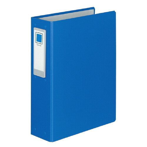 チューブファイル＜ロングボディ＞ 4穴 A4縦 60ミリとじ 4穴 青 フ-L664NB【コクヨ】
