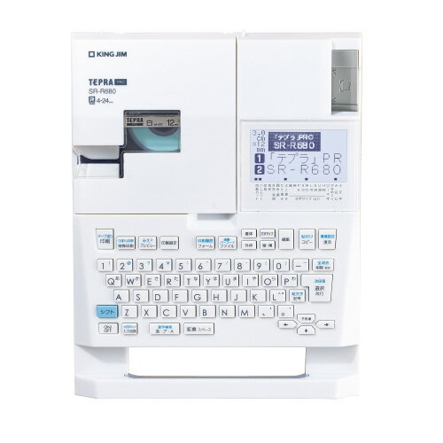 ラベルライター テプラPRO SR−R680 SR-R680【キングジム】