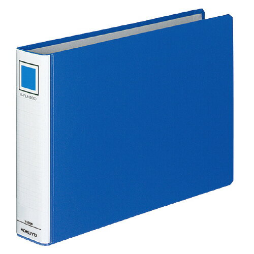 Kファイル　A4横　40ミリとじ　2穴　青 フ-E845B【コクヨ】