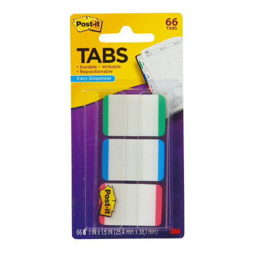 【ゆうパケット対応可】ポストイット　超ジョーブなインデックス　大見出し　厚口タイプ　GBR色 686L-GBR【スリーエム　ジャパン】