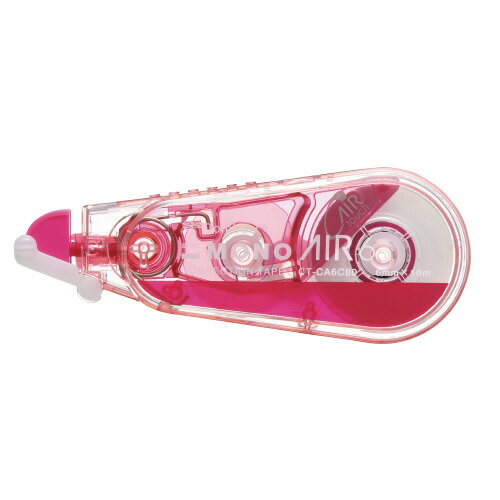 【ゆうパケット対応可】修正テープモノエアー6C80ピンク　幅6mm×長さ10m、使い切り CT-CA6C80【トンボ..