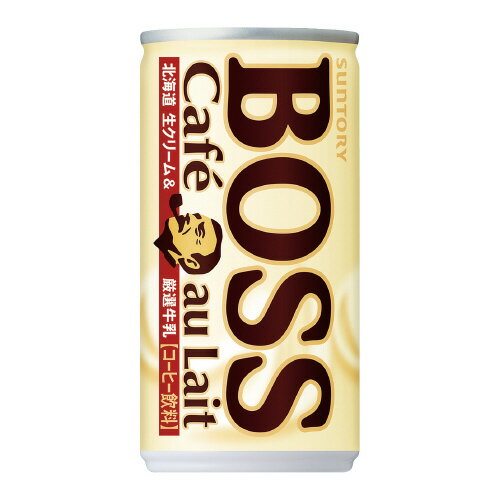 ＃BOSS　カフェオレ　185g×30缶 FBCEG【サントリー】※軽減税率対象商品