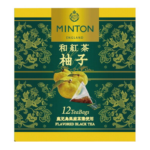 ＃MINTON 和紅茶 柚子 12バッグ 3124007【共栄製茶】※軽減税率対象商品