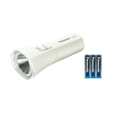 エボルタNEO付き LED懐中電灯 約W130×D59×H60mm BF-BG44K-W【Panasonic】