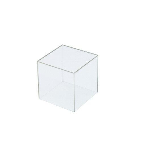 透明アクリルボックス5面体　W150×D1
