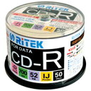 データ用CD-R 50枚 CD-R700EXWP.50RT C 【Ri-JAPAN】(2)