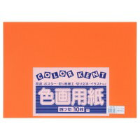 再生色画用紙 4ツ切 10枚 しゅいろ 【大王製紙】