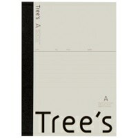 【ゆうパケット対応可】Trees A5 A罫 30枚 クリーム 【キョクトウ・アソシエイツ】
