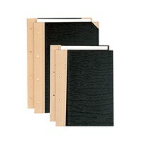 とじ込み表紙 FL-006TU A4S 4穴 10組 【プラス】(3)