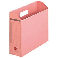 ボックスファイルFL-051BF A4E ピンク 10個 【プラス】