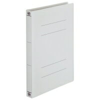 PPフラットファイルA4S厚綴NO.121PW GY10冊 【プラス】