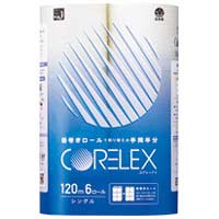 コアレックス倍巻ロール S 6R×8パック 【コアレックス信栄】