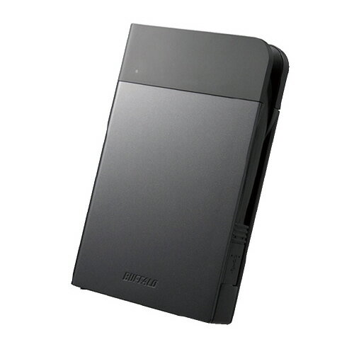 ポータブルHDD　2TB　ブラック HD-PZN20U3-B【BUFFALO】