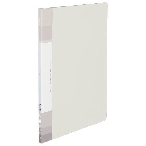 クリヤーブック＜Glassele＞　固定式背ポケットサイドスローW ラ-GLB220W【コクヨ】
