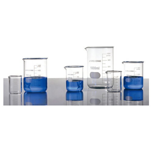 ビーカー目安目盛り付100ml(12個)2509103*12【アズワン】 ビーカー目安目盛り付100ml(12個)2509103*12【アズワン】