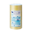 パ)セロハンテープ 幅18mm×35m 1セット(10巻入×5)5062-8025【カウネット】