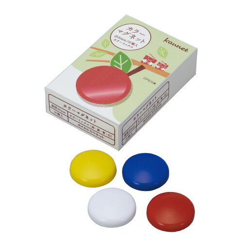 【ゆうパケット対応可】 マグネットアソート　30mm　1ケース（10個入）4155-1554【カウネット】