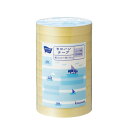 パ)セロハンテープ 幅15mm×35m 1セット(10巻入×5)5062-8018【カウネット】