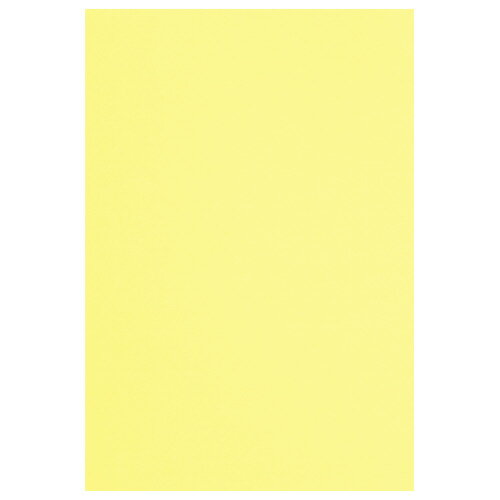 ●古紙配合紙●鮮やかな色と適度な厚みで図画工作におすすめ！●サイズ/四ツ切（542×392m）●紙厚/122g/平方メートル（約0.18mm）●5枚入り●色/クリームk6533-7370