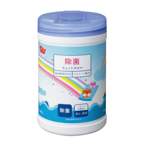 パ)残りが見える除菌ウェットタオル 本体 110枚入×244126-2276【カウネット】 パ)残りが見える除菌ウェットタオル 本体 110枚入×244126-2276【カウネット】