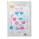 高密度薄口ゴミ袋 増量パック 詰替用 45L 300枚4216-2810【カウネット】