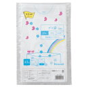パ)低密度薄口ゴミ袋 詰替用 45L 乳白 120枚×84216-3664【カウネット】(3)