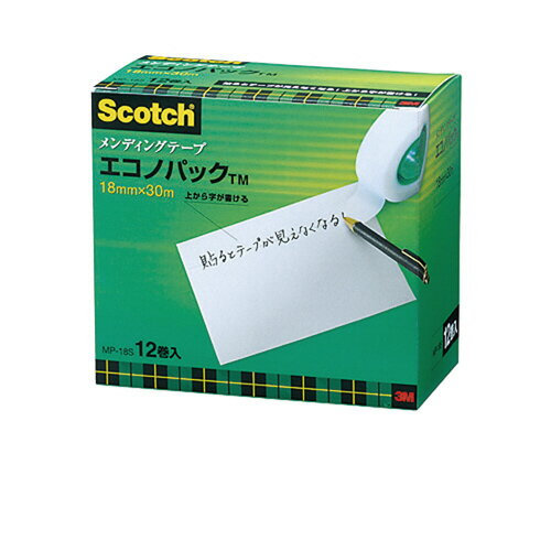 ●幅・長さ／18mm×30m　●巻芯直径／25mm　●テープ外径／58mm　●カッター刃なし　●基材／アセテートフィルム　●1巻ずつPP袋入り　●大気中に蒸発する有機溶剤を粘着剤から排除　●バイオマスマーク取得　　※この商品は、12巻で1箱の商品です。オーダーシートの数量欄に1を記入していただくと、12巻届きます。k5966-2129