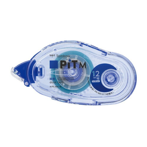【ゆうパケット対応可】テープのり　ピットテープMS12　貼るタイプPN-MS12【トンボ鉛筆】