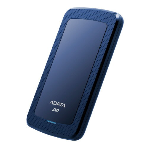 耐衝撃外付けSSD　480GB　ブルーASV300480GC31-C【ADATA】