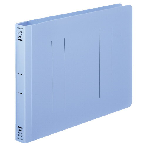 【ゆうパケット対応可】フラットファイル＜PP＞　A5横　15ミリとじ　青フ-H17B【コクヨ】