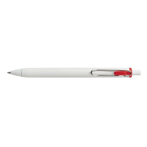 ●水性顔料ゲルインク　●ラバーグリップ付き　●ボール径/0.38mm　●インク色/赤k6668-6798