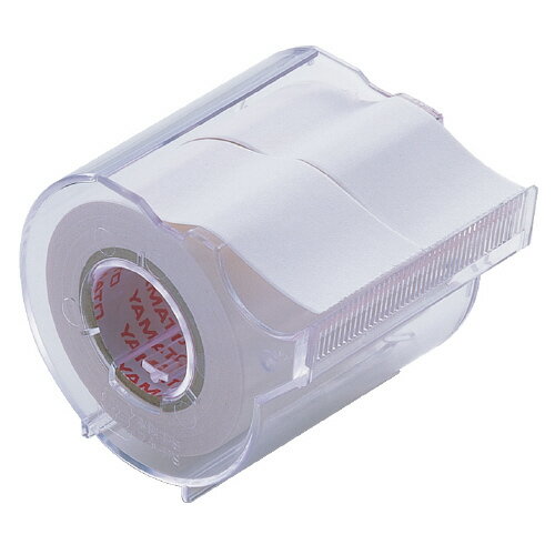 Rakuten - メモックロールテープカッター付　2巻　サイズ：25mm2巻×10m　色：白R-25CH-5【ヤマト】