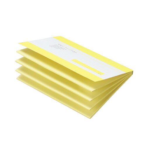 ●1冊/100枚（25枚×4）　●サイズ/150×203mm　●色/パステルイエローk6661-2278