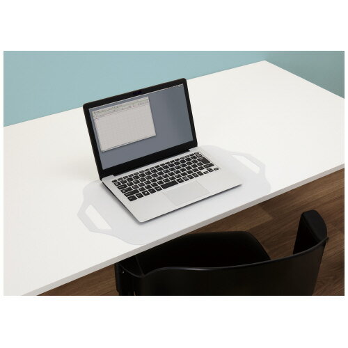 モバイルデスクマット　550×300mm5003-6400【カウネット】