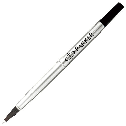 PARKER Rボール芯。輸入筆記具用ボールペン替芯●本体長[mm]：115●軸寸法（径）[mm]：7●ペン先：F（細字）●品名：ローラーボール芯●インク色：ブラックJ718348