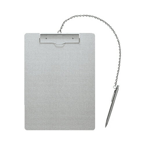 アルミ用箋挟ペン付きA4E AS-A4E-P 【エヌケイ】