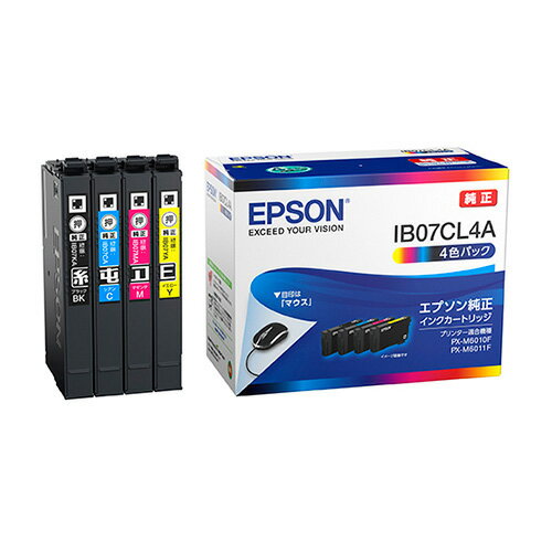 RICOH - インクパック 4色パック IB07CL4A 【EPSON】