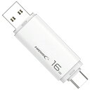 y䂤pPbgΉzUSB[ Type-C/A 16GB HDUF134C16G3C yHIDISCz