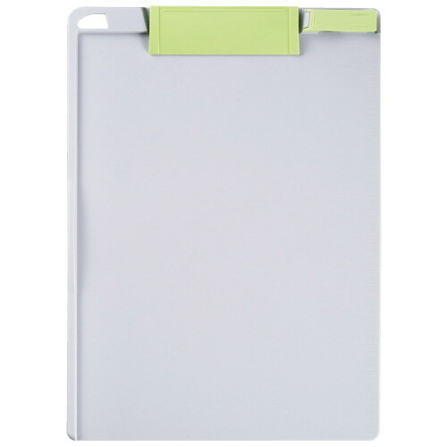 クリップボードA4タテ グリーンD146J-5GR 【スマートバリュー】