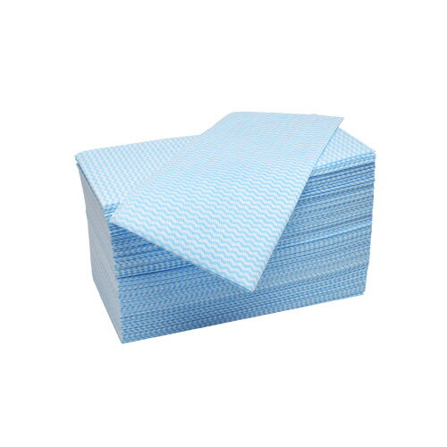抗菌カウンタークロス 100枚 ブルー×16P 【ストリックスデザイン】