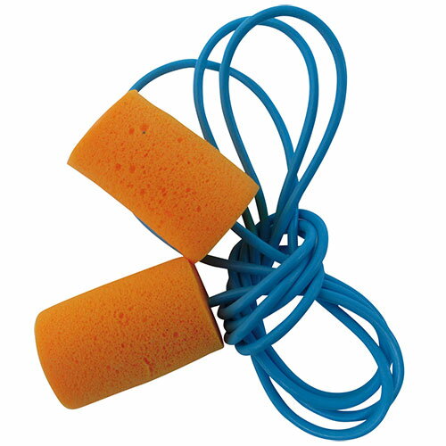 【ゆうパケット対応可】耳栓デシダンプひも付 5組入【ミドリ安全】