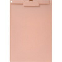 クリップボード（薄型・静音クリップ）　A4タテ型　短辺とじ　ピンクヨハ-US78P【コクヨ】