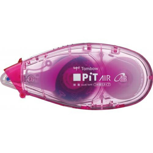 【ゆうパケット対応可】テープのりピットエアーミニ 6mm×11m 本体 ピンクPN-CASC80【トンボ鉛筆】