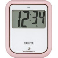非接触タイマー洗えるタイプ　ピンクTD422PK【タニタ】