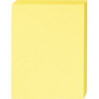 A4 Size Paper - パ）カラー用紙　中厚口　A4　イエロー　1箱5063-1292【カウネット】