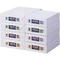 B4 Size Paper - カラー用紙　特厚口　B4　イエロー　500枚5233-1084【カウネット】