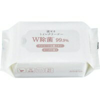 激落ちくん トイレクリーナーシート W除菌 ローズの香り 32枚入×27019-5866【カウネット】