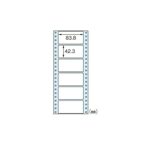 タック6面　1500枚9000片SB354【ヒサゴ】